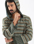 Patterned Jacquard Hooded jellabiya